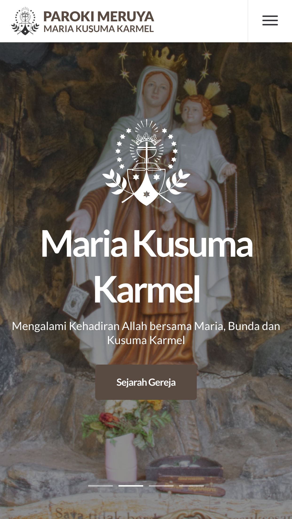 Home Page Mobile Preview